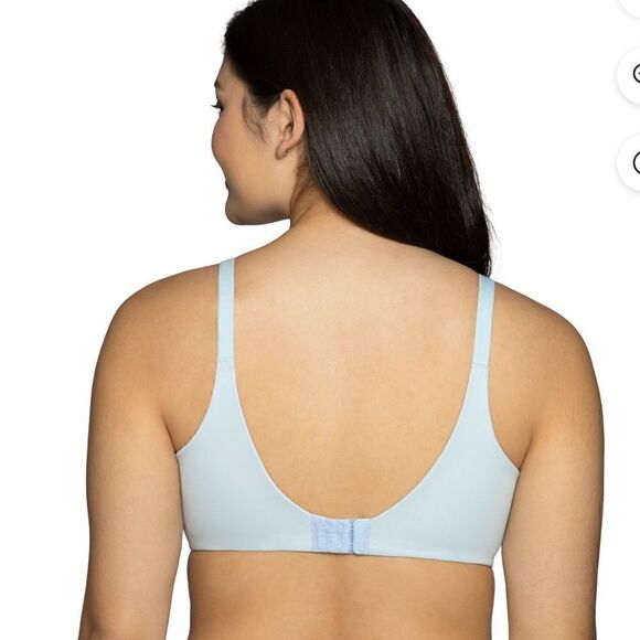 NWT- Vanity Fair- Radiant Collection Women’s Back Smoothing Underwire Bra, Blue - Picture 2 of 6